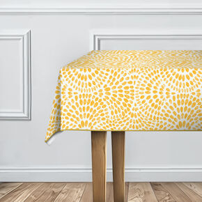 Tischdecke Monte Carlo Splash citron